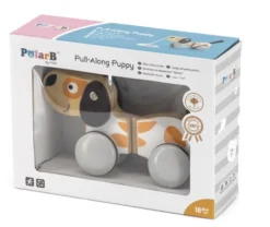 PolarB Puppy Luxe Houten Trekfiguur 44043 -LiefjesHoek Verkoop PolarB Puppy Luxe Houten Trekfiguur 44043 3