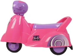 Eco Toys Retro Pink Loopscooter 605 -LiefjesHoek Verkoop Retro Loopscooter Roze1
