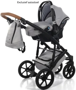 Tako Space Grey Kinderwagen Incl. Tas 01 -LiefjesHoek Verkoop Tako Space Grey Kinderwagen incl. Tas 01 18