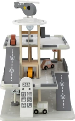 Tryco Houten Garage Incl. Speeltjes TR-303024 -LiefjesHoek Verkoop Tryco Houten Garage incl. Speeltjes TR 303024 03