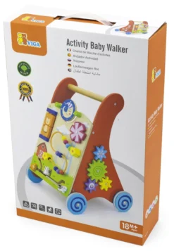 Viga Activity Walker Multicolor Houten Loopwagen 50950 17 Viga Activity Walker Multicolor Houten Loopwagen 50950 -LiefjesHoek Verkoop Viga Activity Walker Multicolor Houten Loopwagen 50950 8