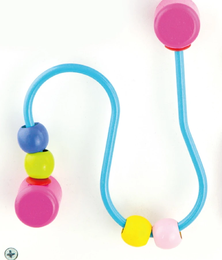 Viga Activity Walker Roze Houten Loopwagen 50178 5 Viga Activity Walker Roze Houten Loopwagen 50178 - Afbeelding 5