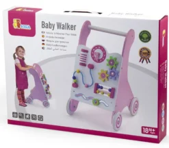 Viga Activity Walker Roze Houten Loopwagen 50178 16 Viga Activity Walker Roze Houten Loopwagen 50178 -LiefjesHoek Verkoop Viga Activity Walker Roze Houten Loopwagen 50178 8