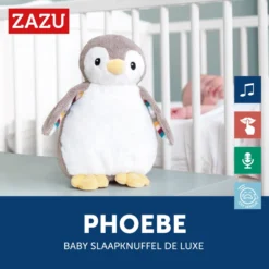 Zazu Phoebe De Pinguïn Ruis Slaaptrainer ZA-PHOEBE-01 -LiefjesHoek Verkoop Zazu Phoebe de Pinguin Ruis Slaaptrainer ZA PHOEBE 01 3