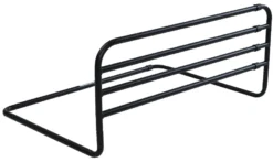 Fenss Trombone Zwart Metaal Uitschuifbaar Bedhekje 64641