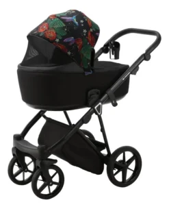 Adamex Porto Flowers Special Edition Black/Rose 2-in-1 Kinderwagen FL-8 -LiefjesHoek Verkoop adamex porto flowers black red 2 in 1 kinderwagen fl 8 7 1920x1920