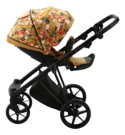 Adamex Porto Flowers Ochre 2-in-1 Kinderwagen FL-3 -LiefjesHoek Verkoop adamex porto flowers ochre 2 in 1 kinderwagen fl 3 3