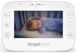 Angelcare Beeldbabyfoon Met Camera En Bewegingssensor AC327 -LiefjesHoek Verkoop angelcare beeldbabyfoon met camera en bewegingssensor 3