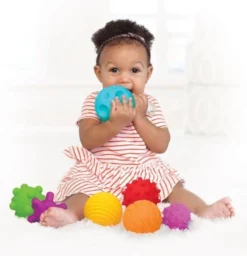 Infantino Sensory Balls Blocks & Buddies Set BK-05373 -LiefjesHoek Verkoop b kids sensory multi ball set speelballetjes 2 1