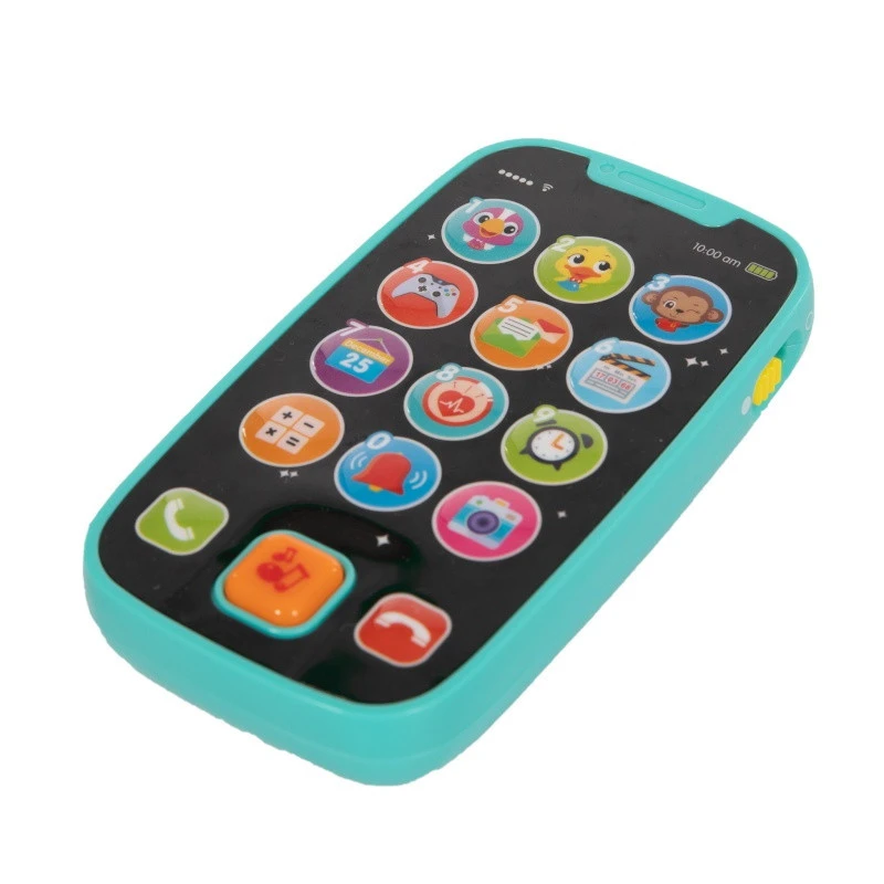 Bo Jungle B-Mijn Eerste Smartphone Blauw Speelgoed Telefoon B925230 2 Bo Jungle B-Mijn Eerste Smartphone Blauw Speelgoed Telefoon B925230 - Afbeelding 2