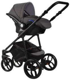 Baby Merc La Noche Grey 3-in-1 Kinderwagen Incl. Autostoel LN/06B -LiefjesHoek Verkoop baby merc la noche grey 3 in 1 kinderwagen incl. autostoel ln 06b