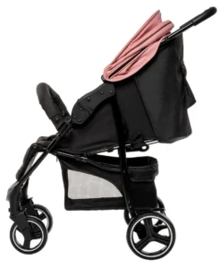 Babygo Basket Pink Melange Wandelwagen Incl. Autostoel 64013 -LiefjesHoek Verkoop babygo basket pink melange wandelwagen 6403 1
