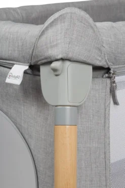 Babygo Groovy Grijs Campingbedje Incl. Bodemverhoger 4551 -LiefjesHoek Verkoop babygo groovy grijs campingbedje incl. bodemverhoger 5