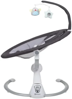 Babygo Homey Set Black/Grey Babyschommel En Kinderstoel 19012 -LiefjesHoek Verkoop babygo homey black swing babyschommel 190 1 1 4 1 1