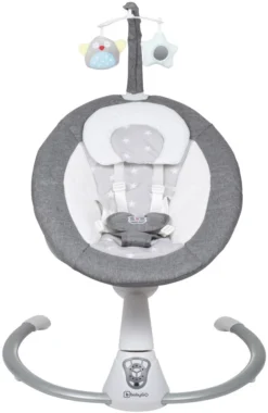 Babygo Homey Set Grey/Black Babyschommel En Kinderstoel 19023 -LiefjesHoek Verkoop babygo homey grey swing babyschommel 109 2 1 1 2