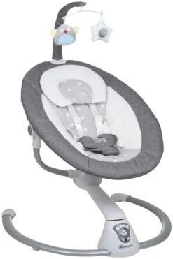 Babygo Homey Set Grey/Nature Babyschommel En Kinderstoel 19021 -LiefjesHoek Verkoop babygo homey grey swing babyschommel 109 2 2 1