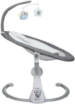 BabyGo Homey Grey Swing Babyschommel 190-2 -LiefjesHoek Verkoop babygo homey grey swing babyschommel 109 2 3