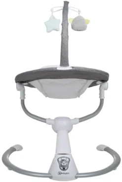 Babygo Homey Set Grey/White Babyschommel En Kinderstoel 19024 -LiefjesHoek Verkoop babygo homey grey swing babyschommel 109 2 6 1 3