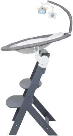 Babygo Homey Set Grey Babyschommel En Kinderstoel 19022 -LiefjesHoek Verkoop babygo homey set grey babyschommel en kinderstoel 19022 5