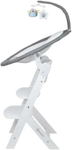 Babygo Homey Set Grey/White Babyschommel En Kinderstoel 19024 -LiefjesHoek Verkoop babygo homey set greywhite babyschommel en kinderstoel 19024 4