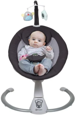BabyGo Homey Black Swing Babyschommel 190-1 -LiefjesHoek Verkoop babygo homey swing babyschommel 1