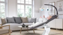 Babygo Homey Set Grey/White Babyschommel En Kinderstoel 19024 -LiefjesHoek Verkoop babygo homey swing babyschommel 2 1 1 4