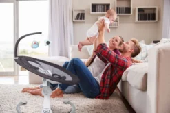 BabyGo Homey Grey Swing Babyschommel 190-2 -LiefjesHoek Verkoop babygo homey swing babyschommel 5 1