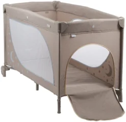Babygo MoonStars Beige Melange Campingbed 4802 -LiefjesHoek Verkoop babygo moonstars beige campingbed 3
