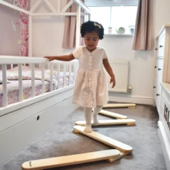 Babygo Nature 4-delige Balansbalk 8602 -LiefjesHoek Verkoop babygo nature balansbalk sfeer 2