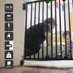 Babygo Safety BabySecure Wallfix Black Traphek 4062 -LiefjesHoek Verkoop babygo safety babysecure wallfi12 black traphek 4062 x 1 1