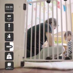 Babygo Safety BabySecure Wallfix White Traphek 4061 -LiefjesHoek Verkoop babygo safety babysecure wallfi12 white traphek 4061 x 1