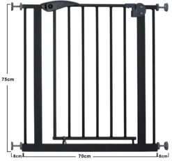 Babygo Safety Gate Black Traphek Klemhek 4052 13 Babygo Safety Gate Black Traphek Klemhek 4052 -LiefjesHoek Verkoop babygo safety gate black traphek klemhek 4052 4