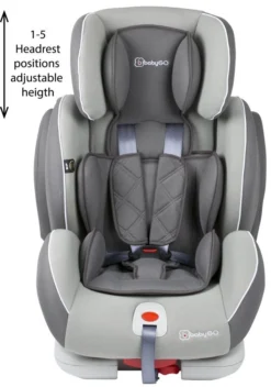 Babygo Sira Grijs Isofix Autostoel 9-36 Kg 3752 25 Babygo Sira Grijs Isofix Autostoel 9-36 Kg 3752 -LiefjesHoek Verkoop babygo sira grijs isofix autostoel 12