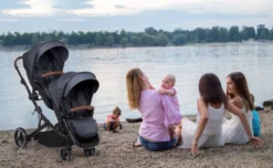 Babygo Twinner Grey Tandem Duowagen Incl. 2 Autostoelen -LiefjesHoek Verkoop babygo twinner 2 1