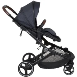 Babygo Twinner Grey Tandem Duowagen Incl. 2 Autostoelen -LiefjesHoek Verkoop babygo twinner tandem duowagen 13 2 1