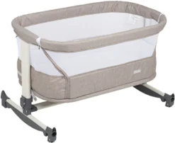 Babygo Vivaldi Beige Wieg Aan Bed 4652 -LiefjesHoek Verkoop babygo vivaldi beige wieg aan bed 4652 1