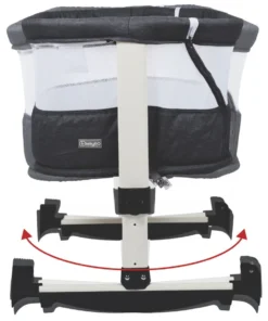 Babygo Vivaldi Dark Grey Wieg Aan Bed 4653 -LiefjesHoek Verkoop babygo vivaldi dark grey wieg aan bed 4653 5