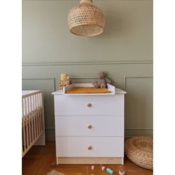 Commode Milly Wit -LiefjesHoek Verkoop babykamermillyledikantcommodesfeer4