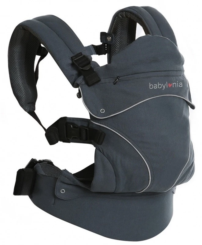 Babylonia Flexia Deep Grey Draagzak BDDFLEX1914 1 Babylonia Flexia Deep Grey Draagzak BDDFLEX1914