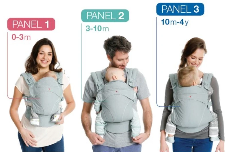 Babylonia Flexia Deep Grey Draagzak BDDFLEX1914 9 Babylonia Flexia Deep Grey Draagzak BDDFLEX1914 - Afbeelding 9