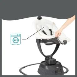 Babymoov Swoon Evolution Teddy Curl White Babyschommel A055020 -LiefjesHoek Verkoop babymoov swoon evolution curl white babyschommel a055020 6