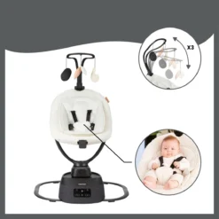 Babymoov Swoon Evolution Teddy Curl White Babyschommel A055020 -LiefjesHoek Verkoop babymoov swoon evolution curl white babyschommel a055020 8