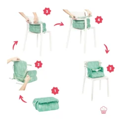 Badabulle Beer 2-in-1 Booster Stoelverhoger En Tas B009409 -LiefjesHoek Verkoop badabulle beer 2 in 1 stoelverhoger en tas b009409 2 1