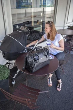 Badabulle Glossy Black Luiertas B043011 -LiefjesHoek Verkoop badabulle glossy black luiertas 3