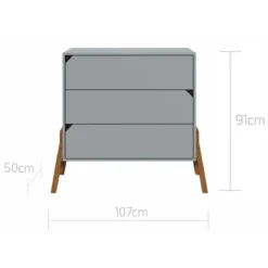 Bellamy Lotta Grey Babykamer: Ledikant/Juniorbed En Commode -LiefjesHoek Verkoop bellamy lotta grey commode loszkomo 4 1