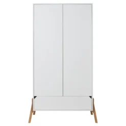 Bellamy Lotta Snow Babykamer: Ledikant/Juniorbed, Commode En 2-Deurskast -LiefjesHoek Verkoop bellamy lotta snow 2 deurskast lobisz2d 1 1