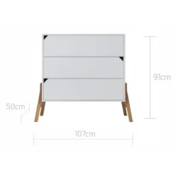 Bellamy Lotta Snow Babykamer: Ledikant/Juniorbed En Commode -LiefjesHoek Verkoop bellamy lotta snow commode lobikomo 2 1