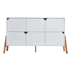 Bellamy Lotta Snow Babykamer: Ledikant/Juniorbed, Commode Met 6 Lades En 2-Deurskast -LiefjesHoek Verkoop bellamy lotta snow commode met 6 lades lobiko6s 1 2