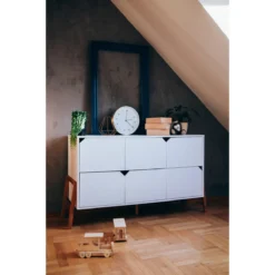 Bellamy Lotta Snow Commode Met 6 Lades LOBIKO6S -LiefjesHoek Verkoop bellamy lotta snow commode met 6 lades lobiko6s 5
