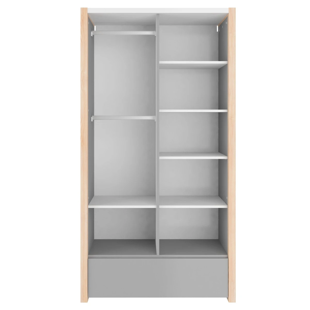 Bellamy Pinette Babykamer: Ledikant/Juniorbed, Commode En 2-Deurskast 13 Bellamy Pinette Babykamer: Ledikant/Juniorbed, Commode En 2-Deurskast - Afbeelding 13